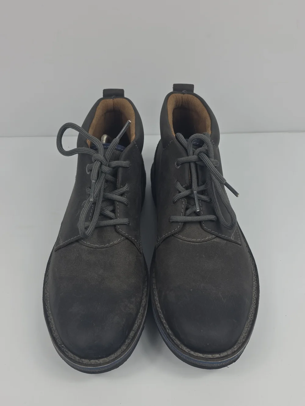 Clarks Edgewick Gray Suede Men's Casual Boots Size 9.5